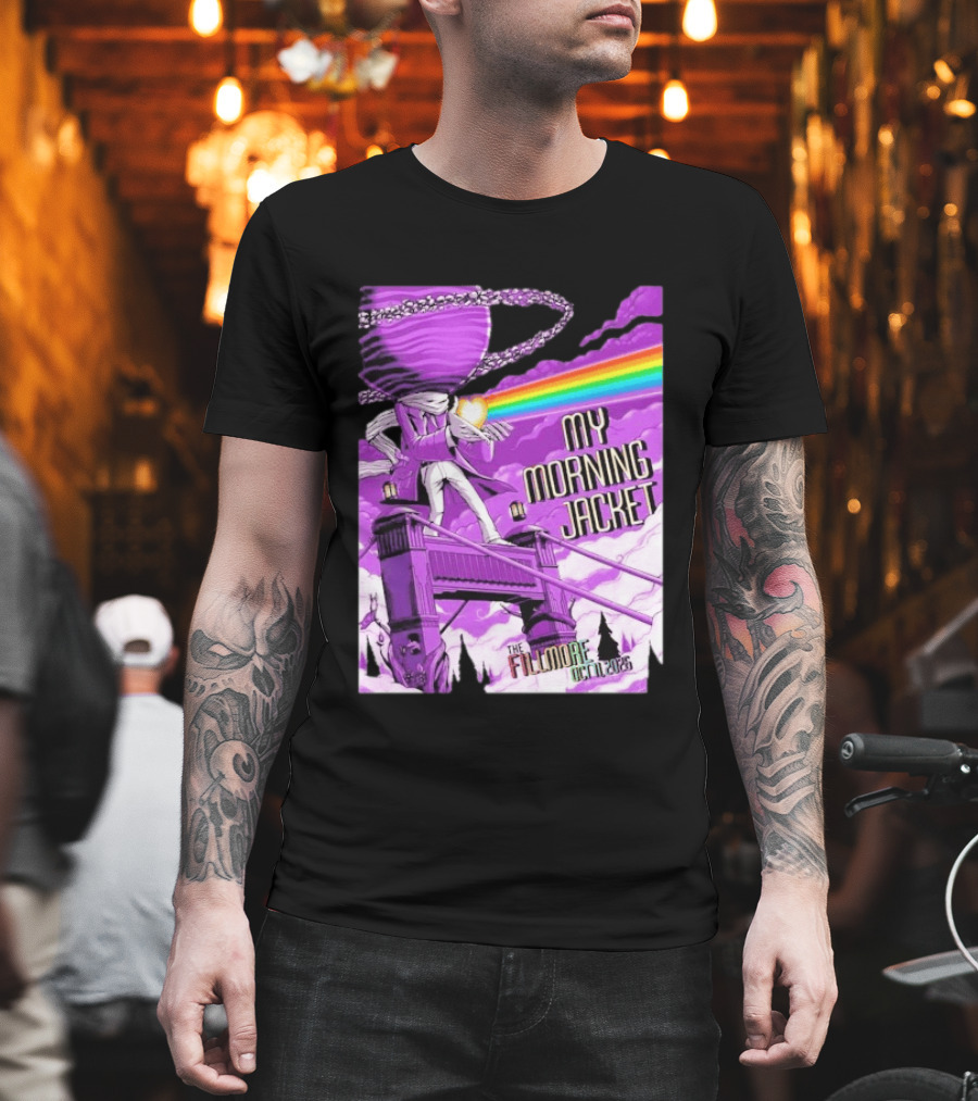 The Fillmore October 11th 2026 My Morning Jacket Psychedelic Event T-Shirt