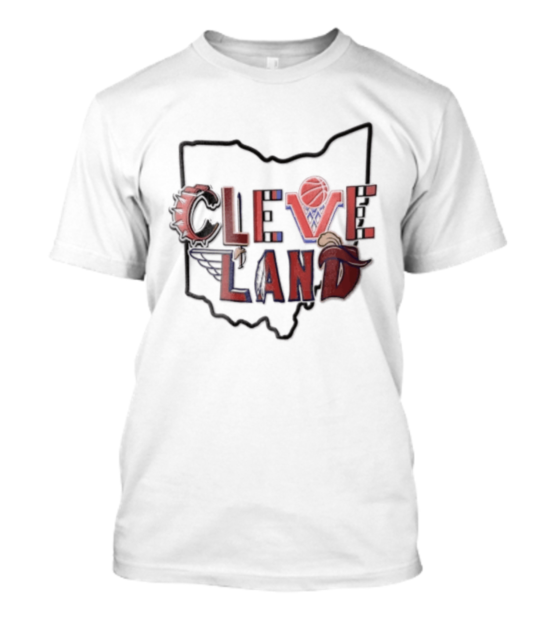 Cleveland Cavaliers Ohio Basketball Team Spirit T-Shirt