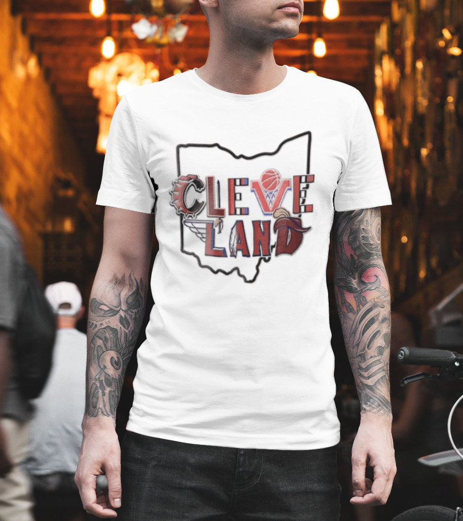 Cleveland Cavaliers Ohio Basketball Team Spirit T-Shirt