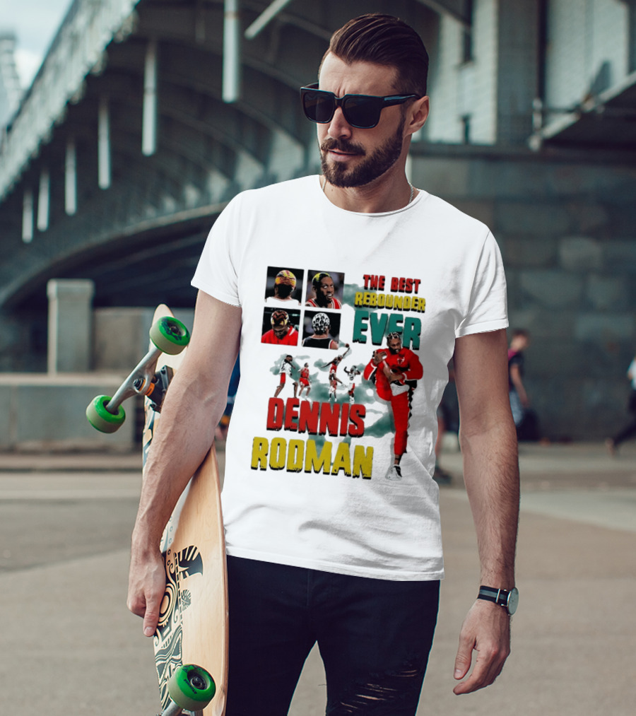 Dennis Rodman The Best Rebounder Ever Chicago Bulls Legend T-Shirt