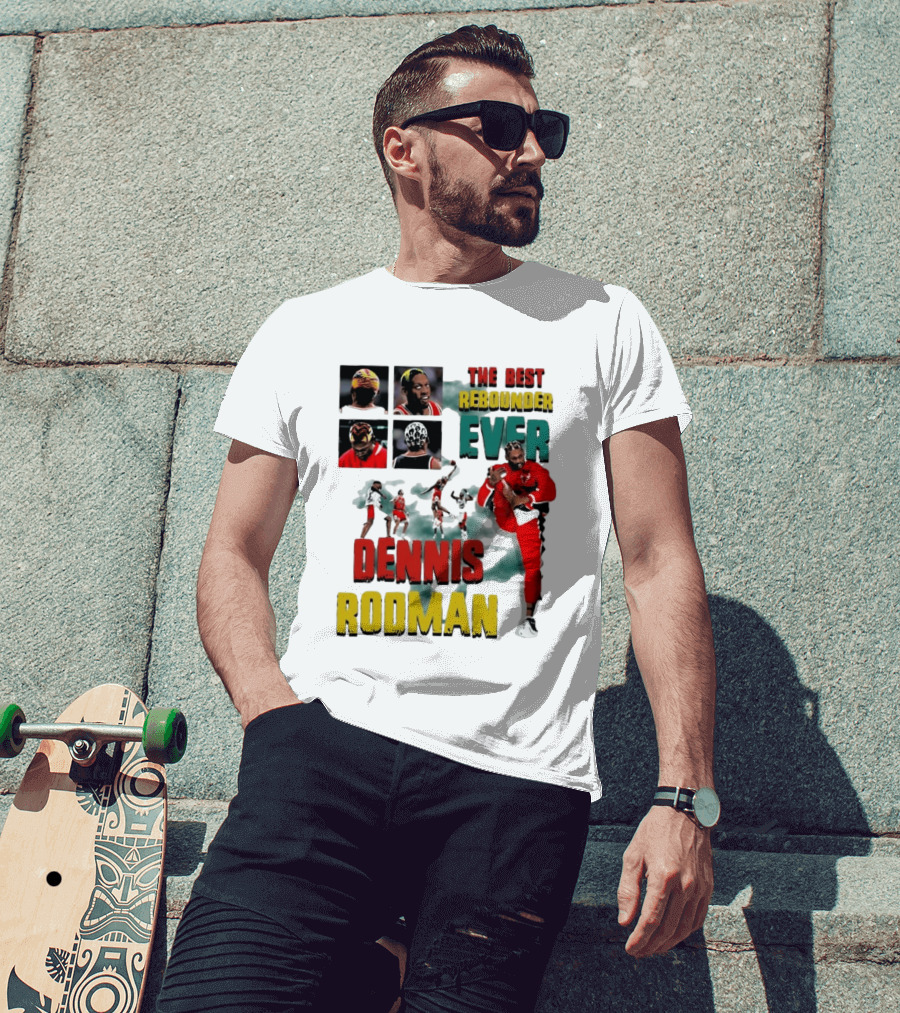 Dennis Rodman The Best Rebounder Ever Chicago Bulls Legend T-Shirt