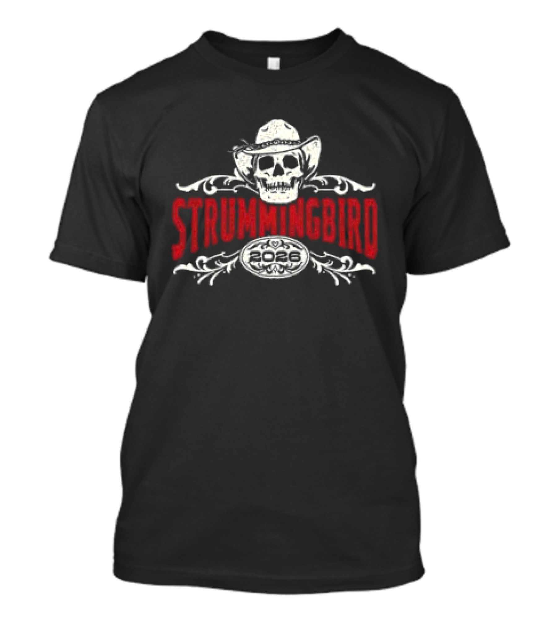 Strummingbird Skull Tour 2026 T-Shirt