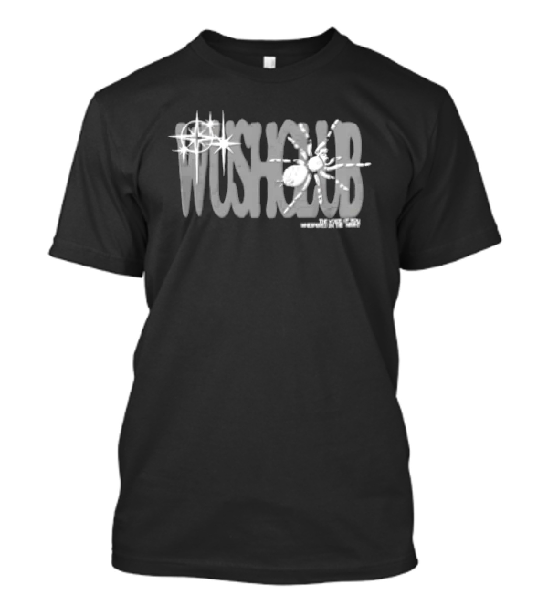Wushclub Voice Of You Whispered In The Night Spider Star T-Shirt