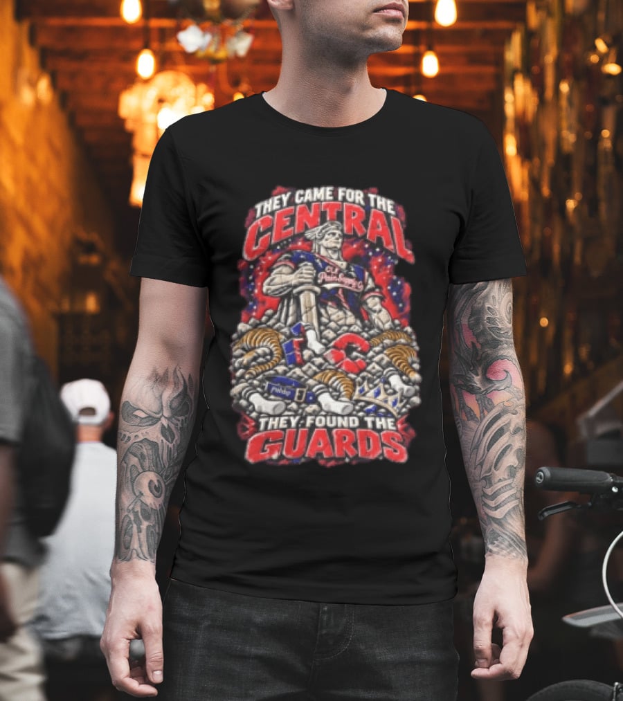 Cleveland Guardians They Came For The Central They Found The Guards Historic Baseball Legacy T-Shirt