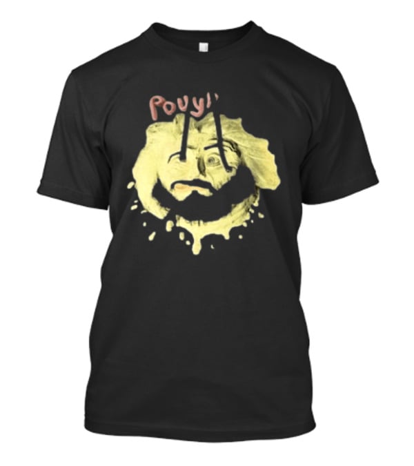 Pouya Clay Melted Smiley Face T-Shirt