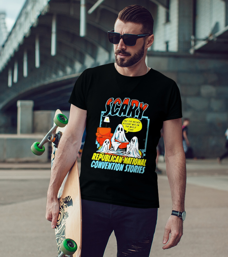 Scary Republican National Convention Stories Ghosts Reading Tales T-Shirt