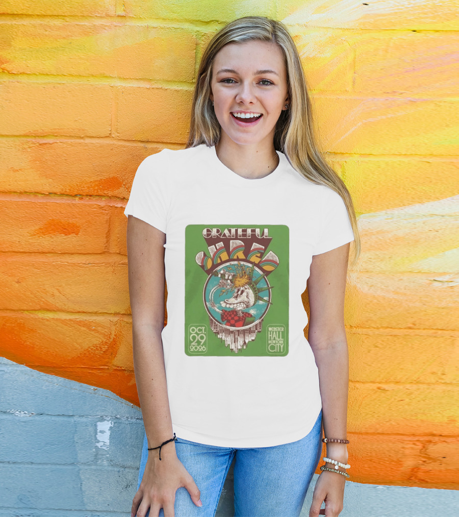 Grateful Shred Webster Hall New York City October 29 2026 Event T-Shirt