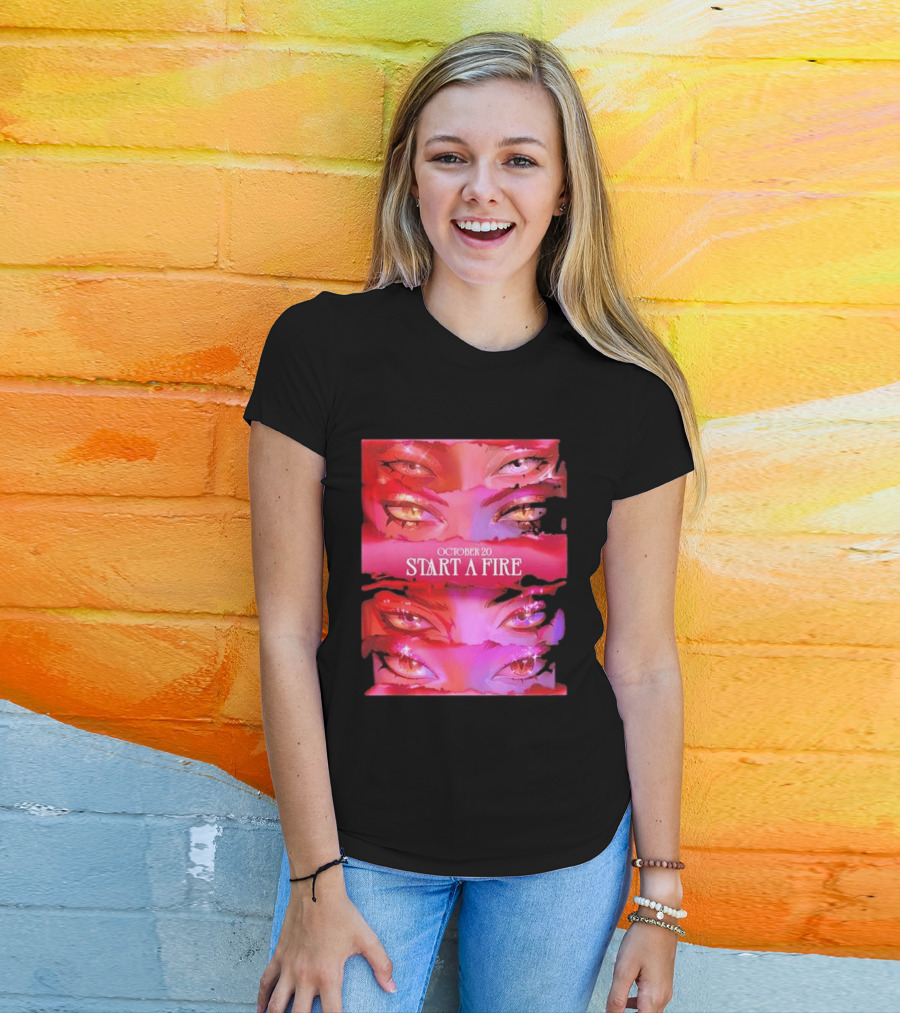 KDA League Of Legends Start A Fire October 20 2026 T-Shirt