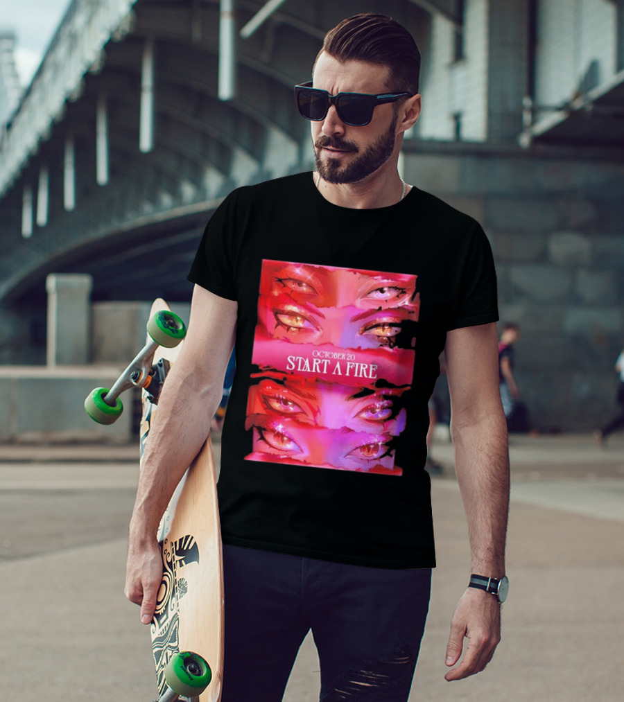 KDA League Of Legends Start A Fire October 20 2026 T-Shirt