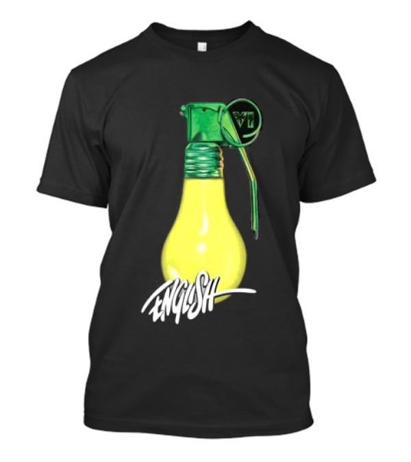 Wynwood Walls Store Ron English Light Bulb Grenade T-Shirt