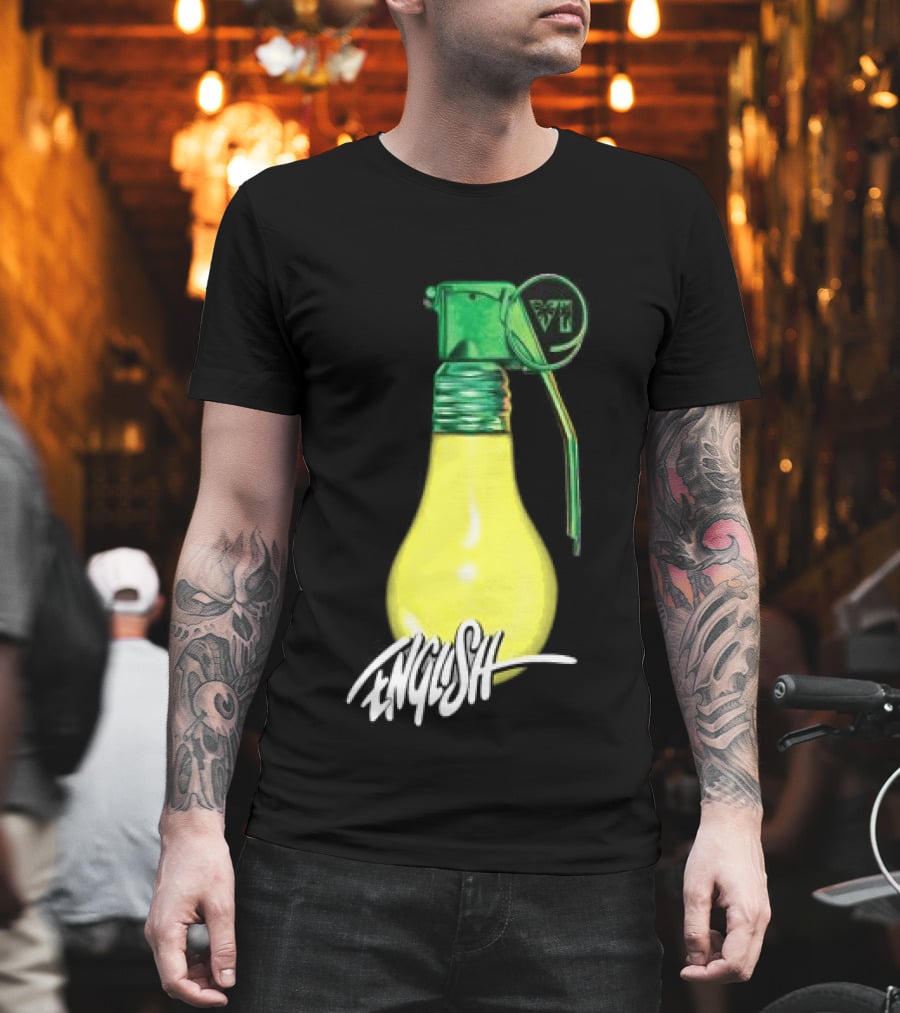 Wynwood Walls Store Ron English Light Bulb Grenade T-Shirt