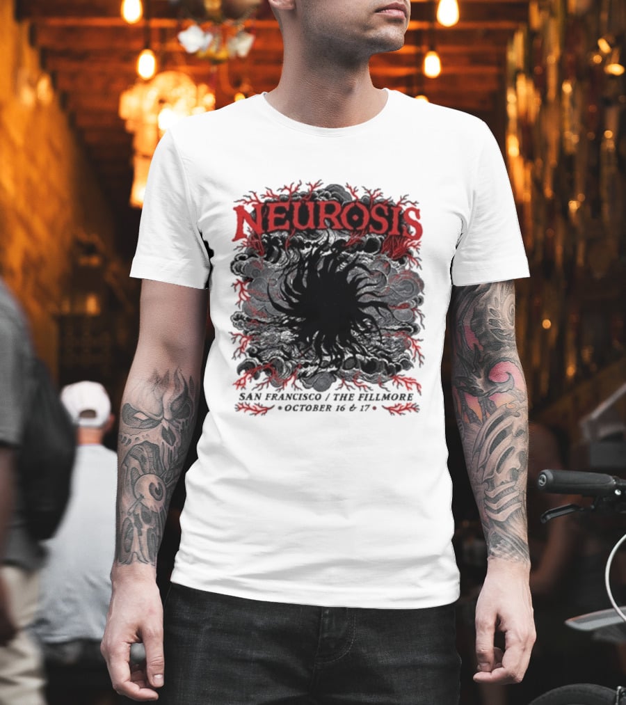Neurosis The Fillmore San Francisco October 16 17 Event T-Shirt