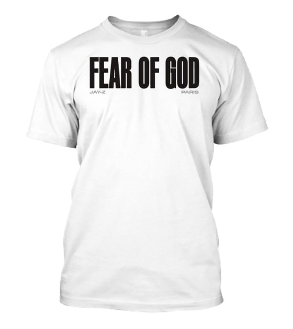 Fear Of God Jay Z Paris Roc Nation Store Pocketless T-Shirt