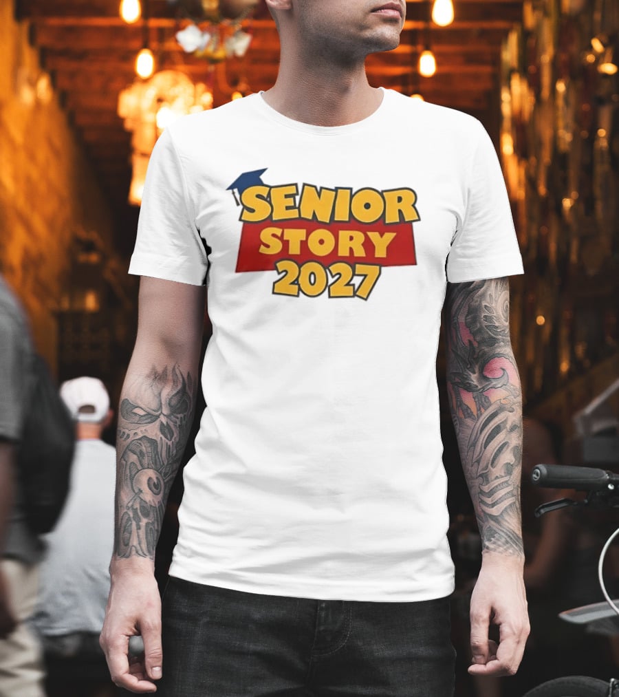 Senior Story 2027 Graduation Theme Inspired By Toy Story T-Shirt