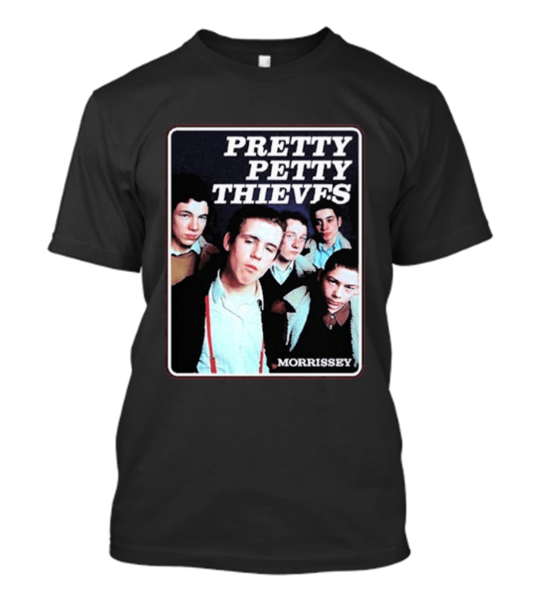 Pretty Petty Thieves Morrissey Band Photography T-Shirt