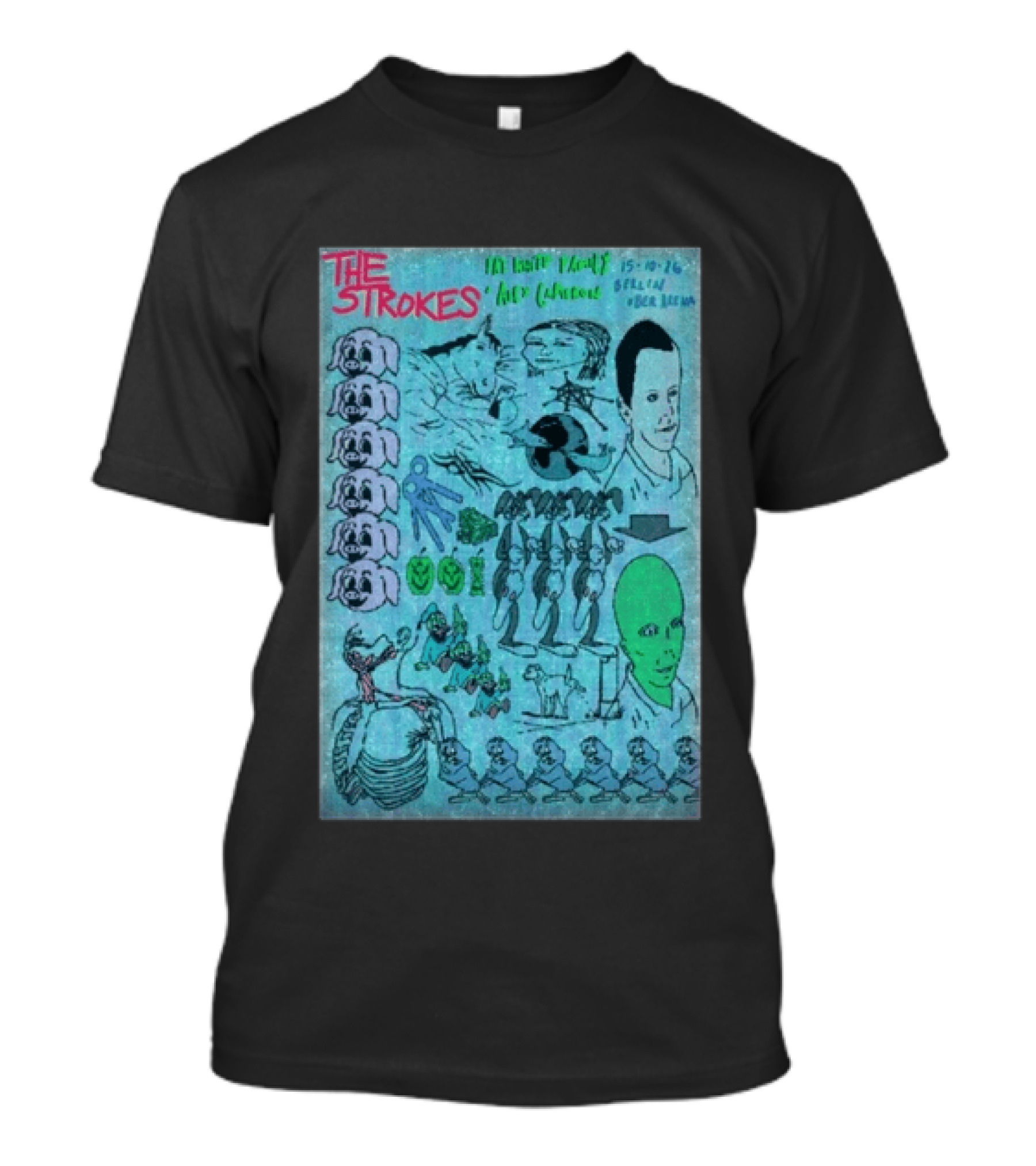 The Strokes Uber Arena Berlin Germany October 15 2026 T-Shirt