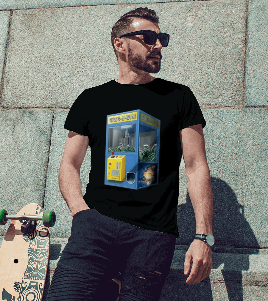 The Wynwood Walls Store Grab N Win Leon Keer Claw Machine Explosion T-Shirt