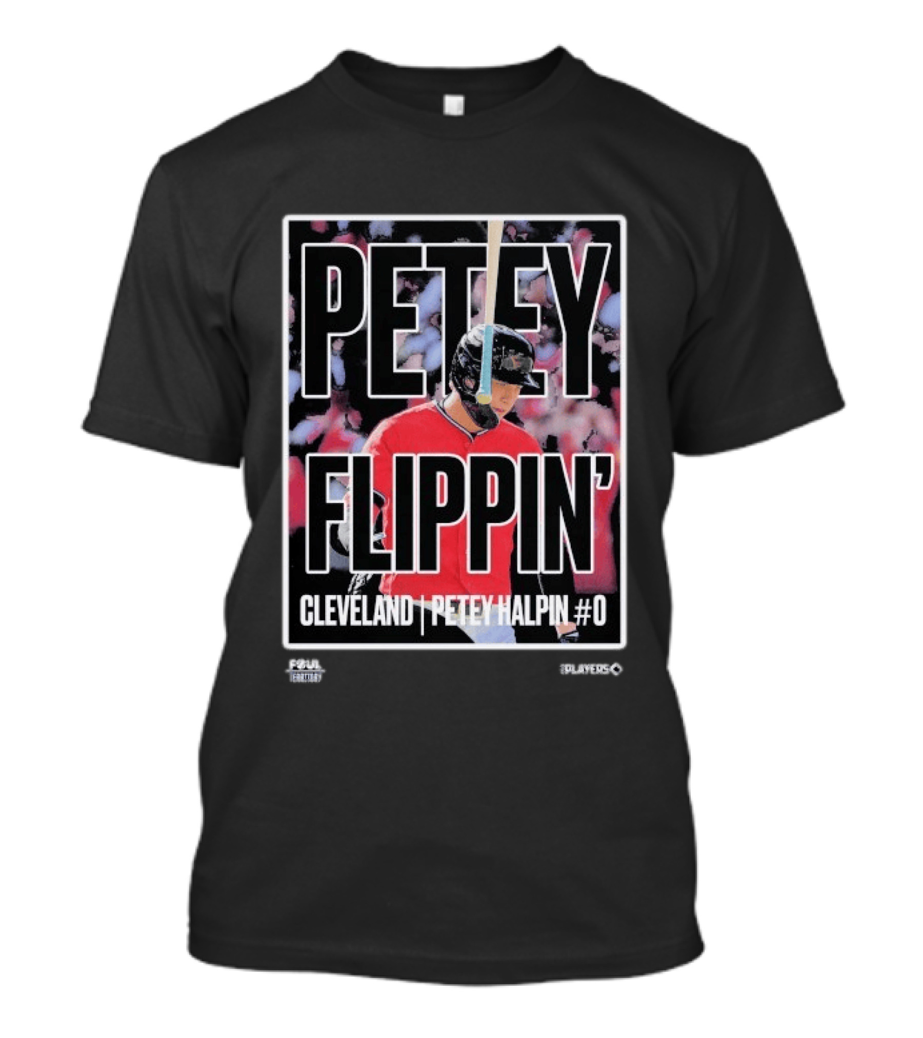 Petey Flippin' Cleveland Petey Halpin #0 T-Shirt