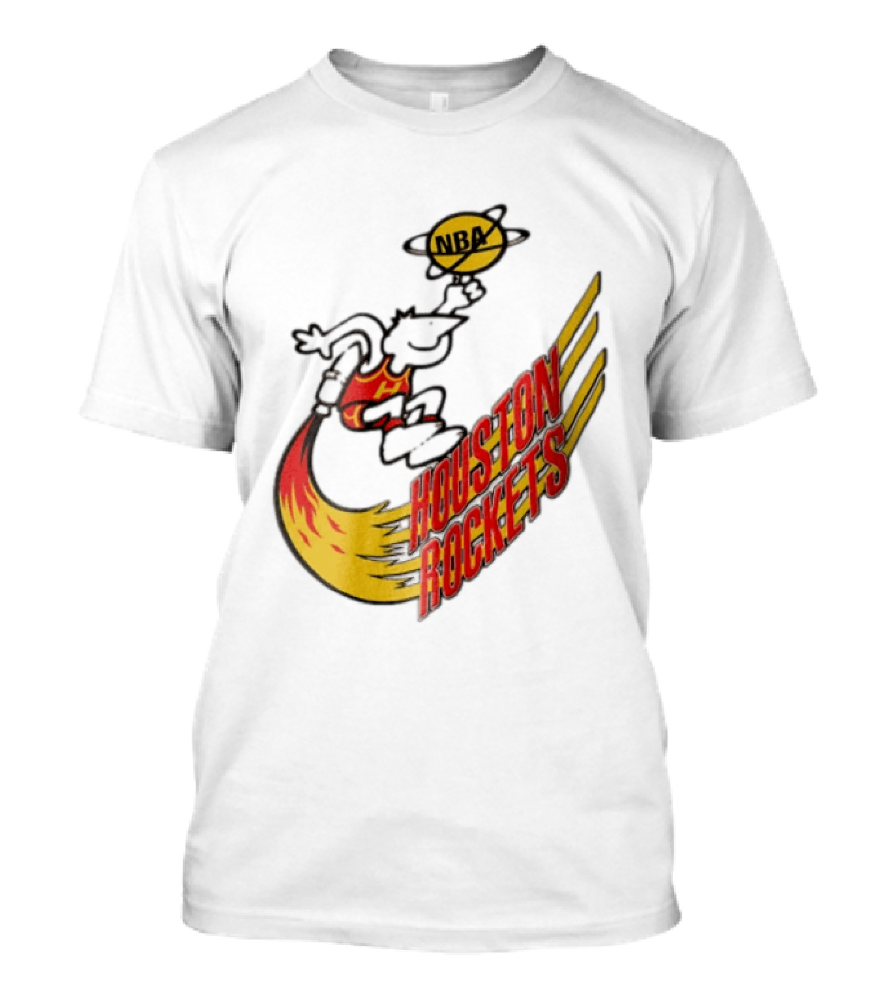 Houston Rockets NBA Turbo Basketball T-Shirt