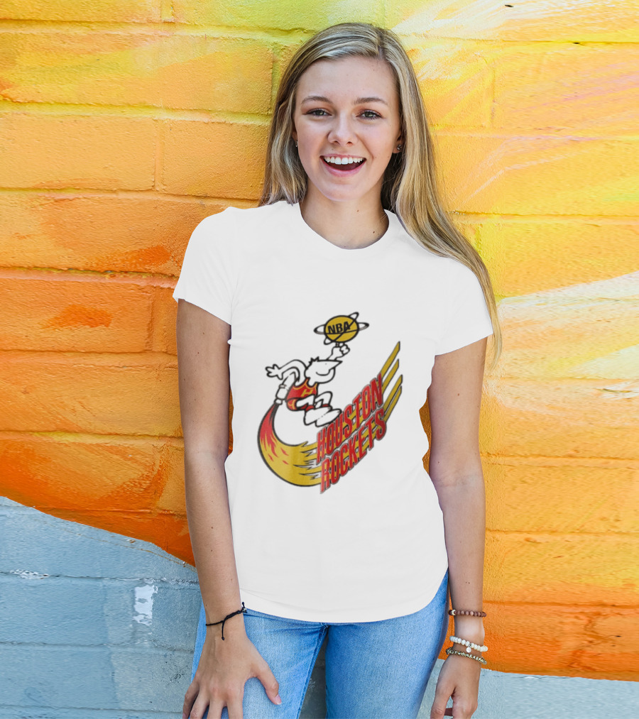Houston Rockets NBA Turbo Basketball T-Shirt