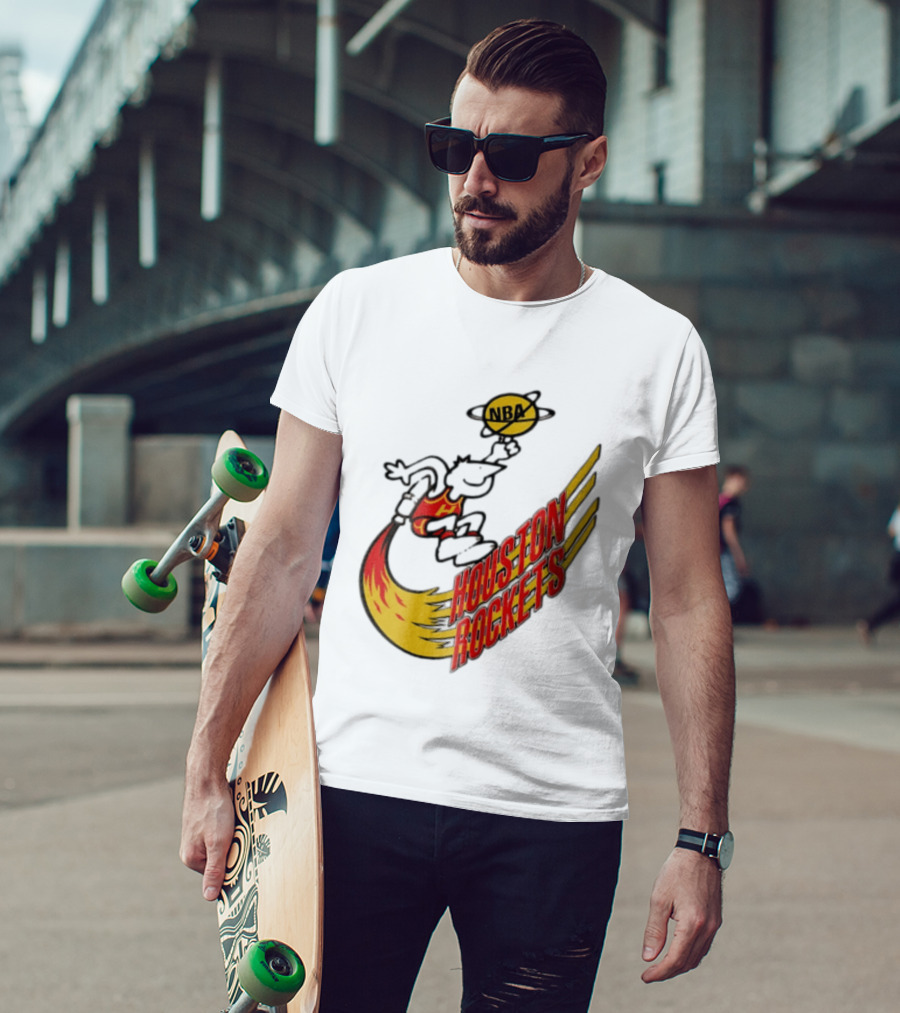 Houston Rockets NBA Turbo Basketball T-Shirt