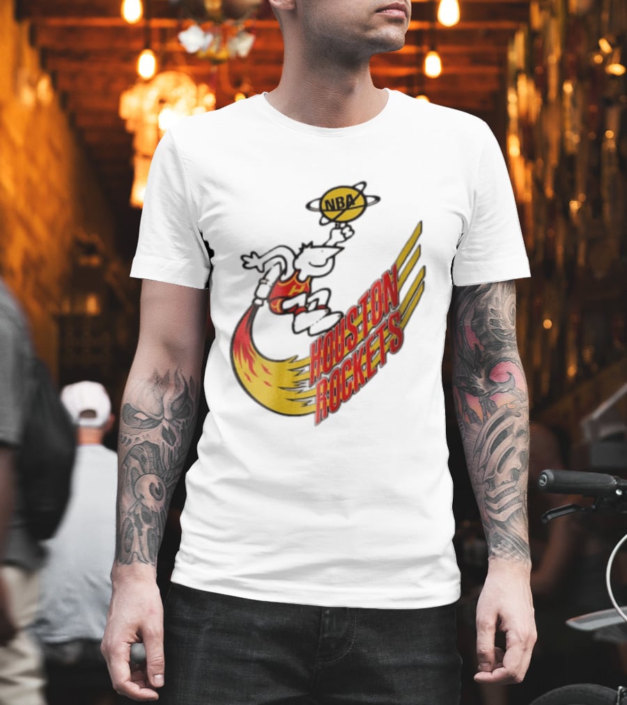 Houston Rockets NBA Turbo Basketball T-Shirt