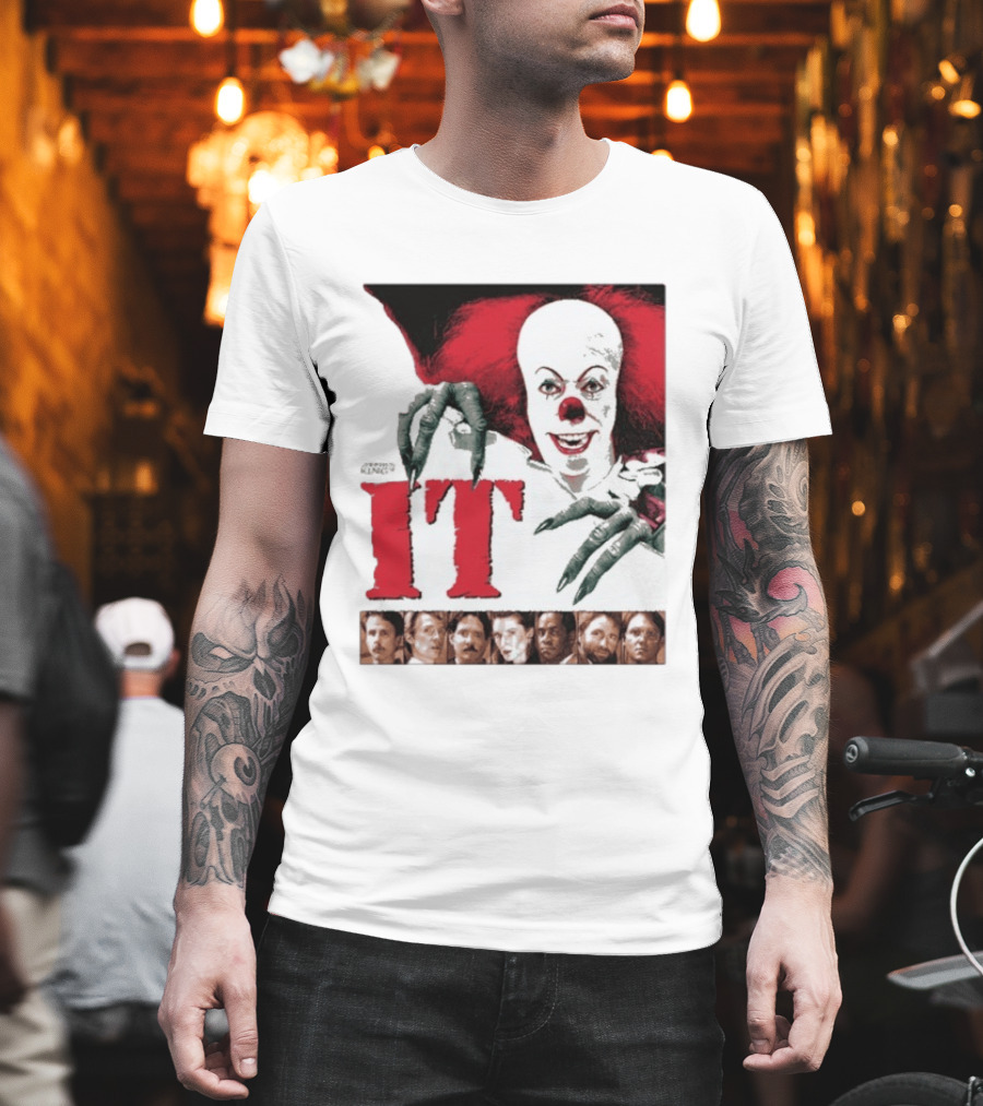 IT Eternal Grin Pennywise Creepy Clown Horror Movie T-Shirt