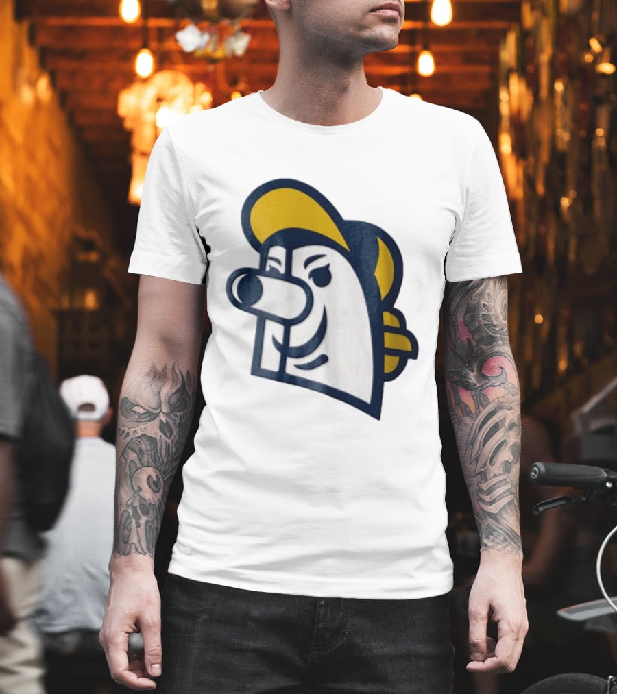 Los Angeles Dodgers West Coast Baseball Bear T-Shirt
