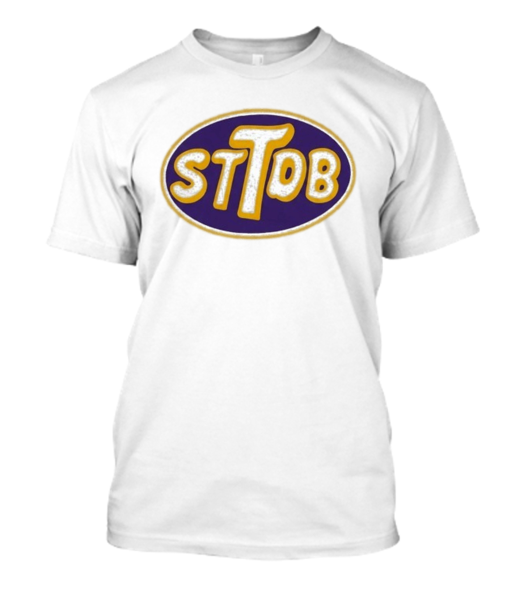 LSU Tigers STTDB Purple And Gold Oval Letters T-Shirt