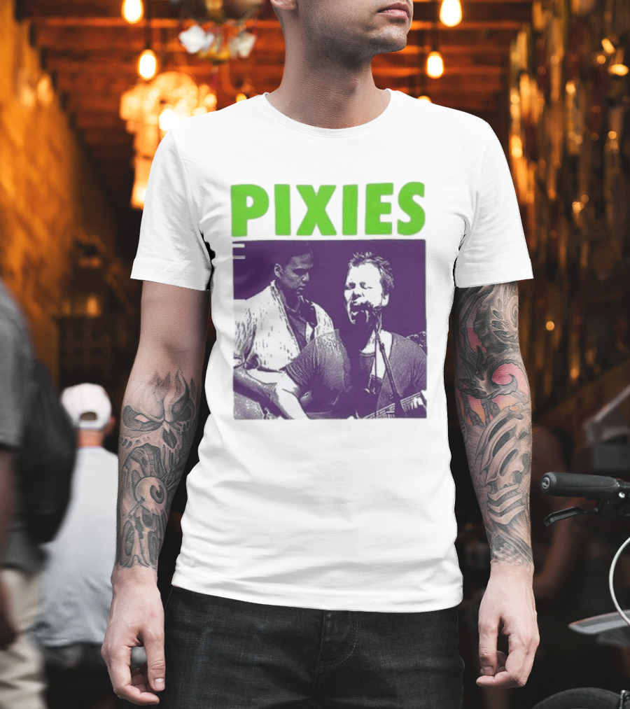 Pixies Band Performance Francis Santiago T-Shirt