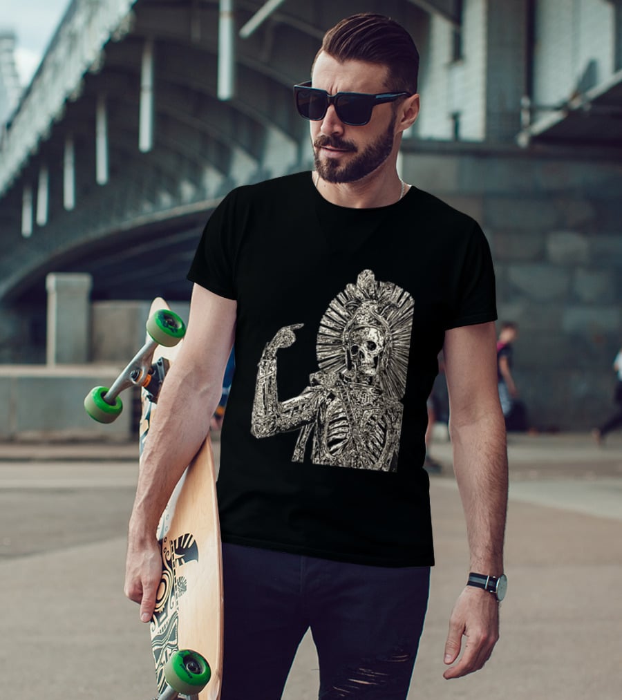 Avenged Sevenfold Australia 2026 Tour Sun God Skeleton Warrior T-Shirt