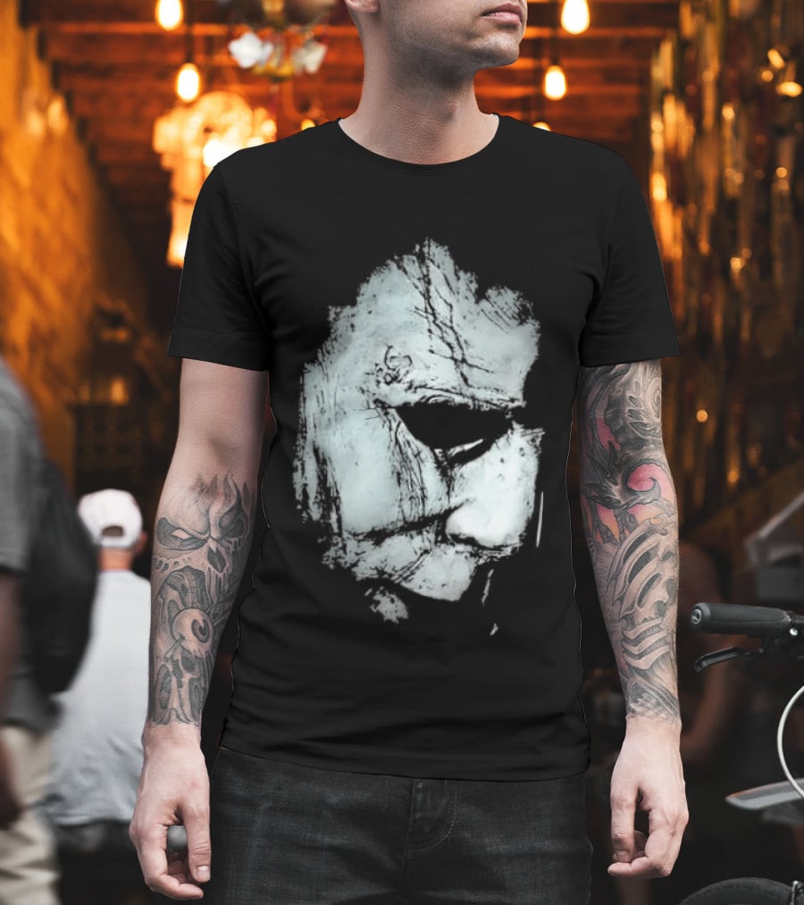 Michael Myers Mask Halloween Horror T-Shirt
