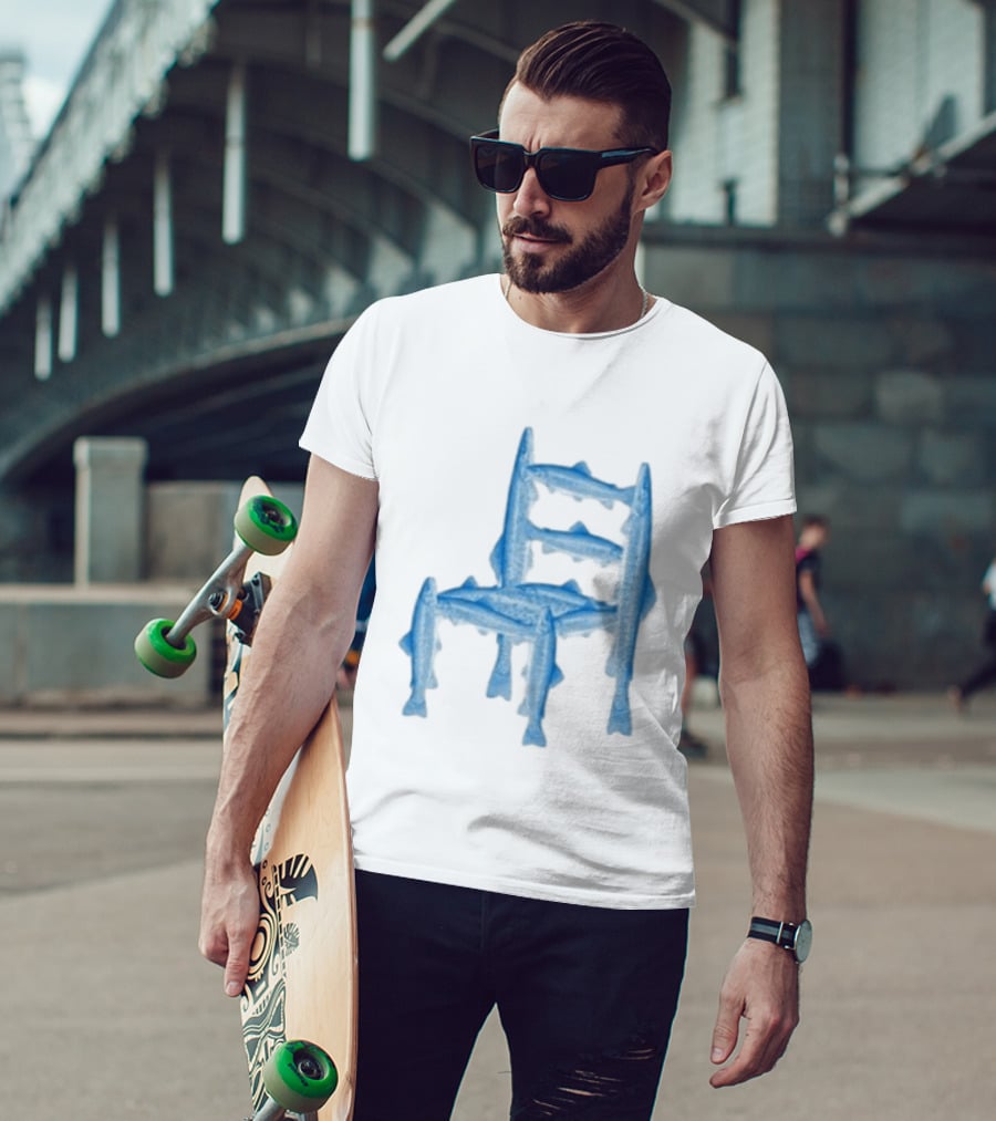 Kelliot Fish Chair Artful Furniture T-Shirt