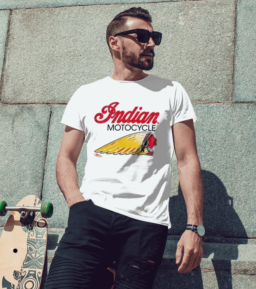 Indian Motorcycle Vintage Head T-Shirt