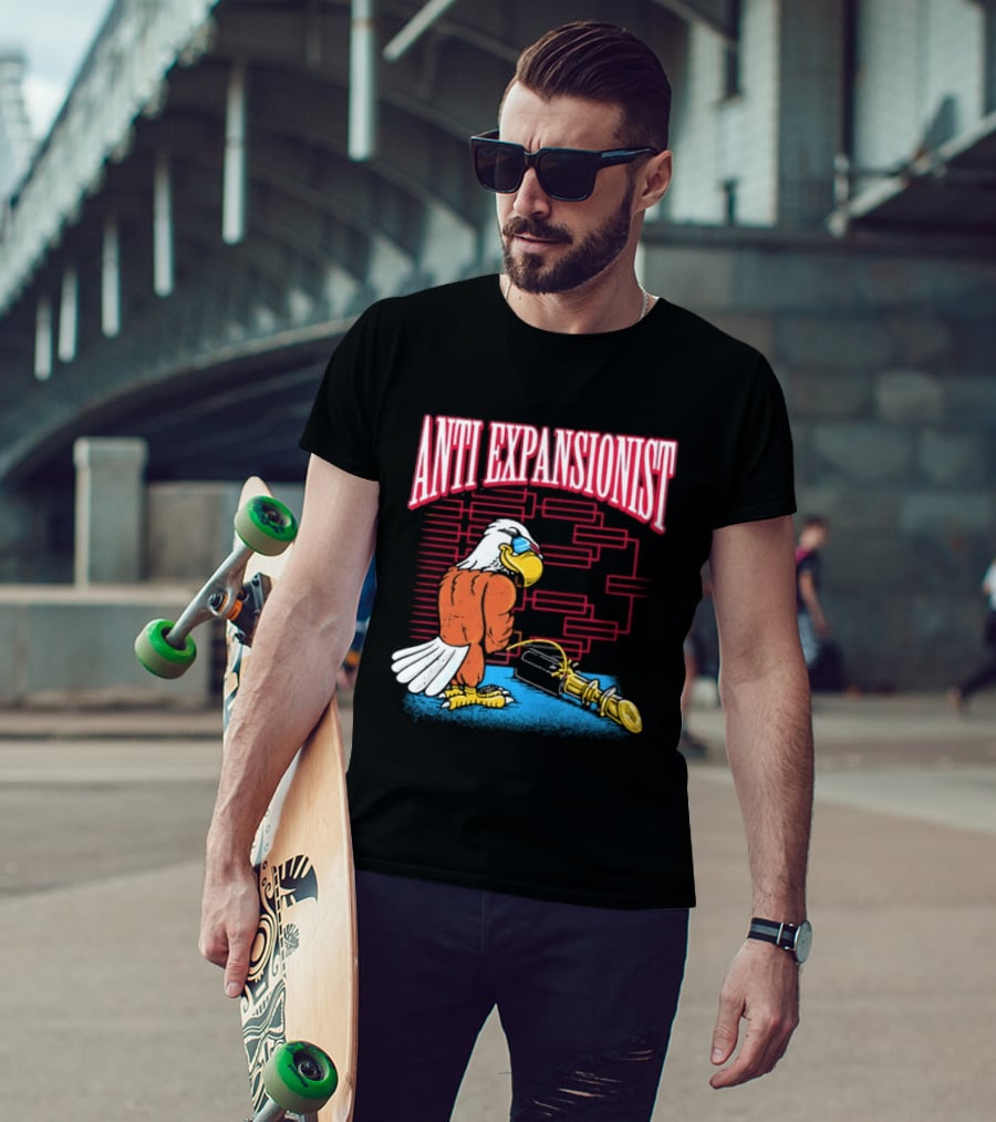 Anti Expansionist Eagle Peeing T-Shirt