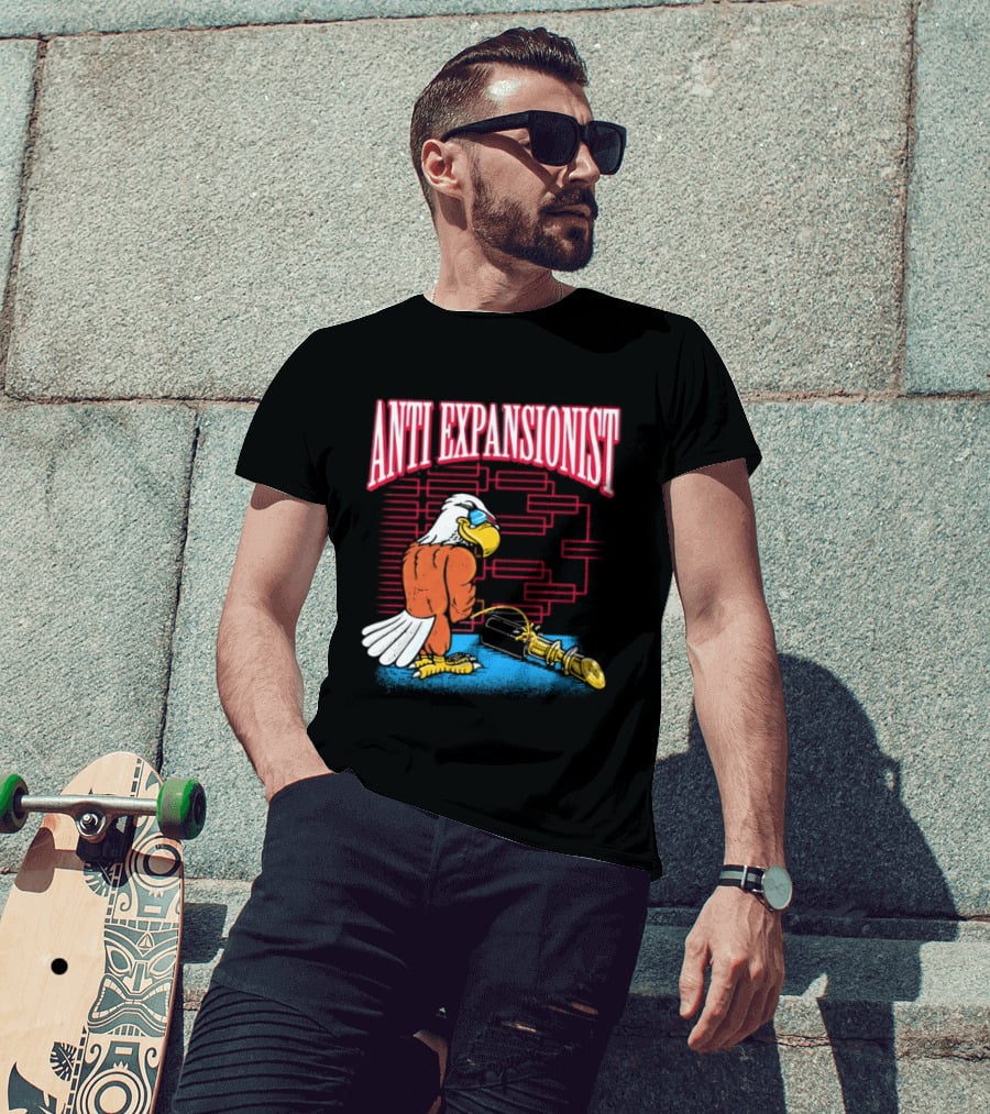 Anti Expansionist Eagle Peeing T-Shirt