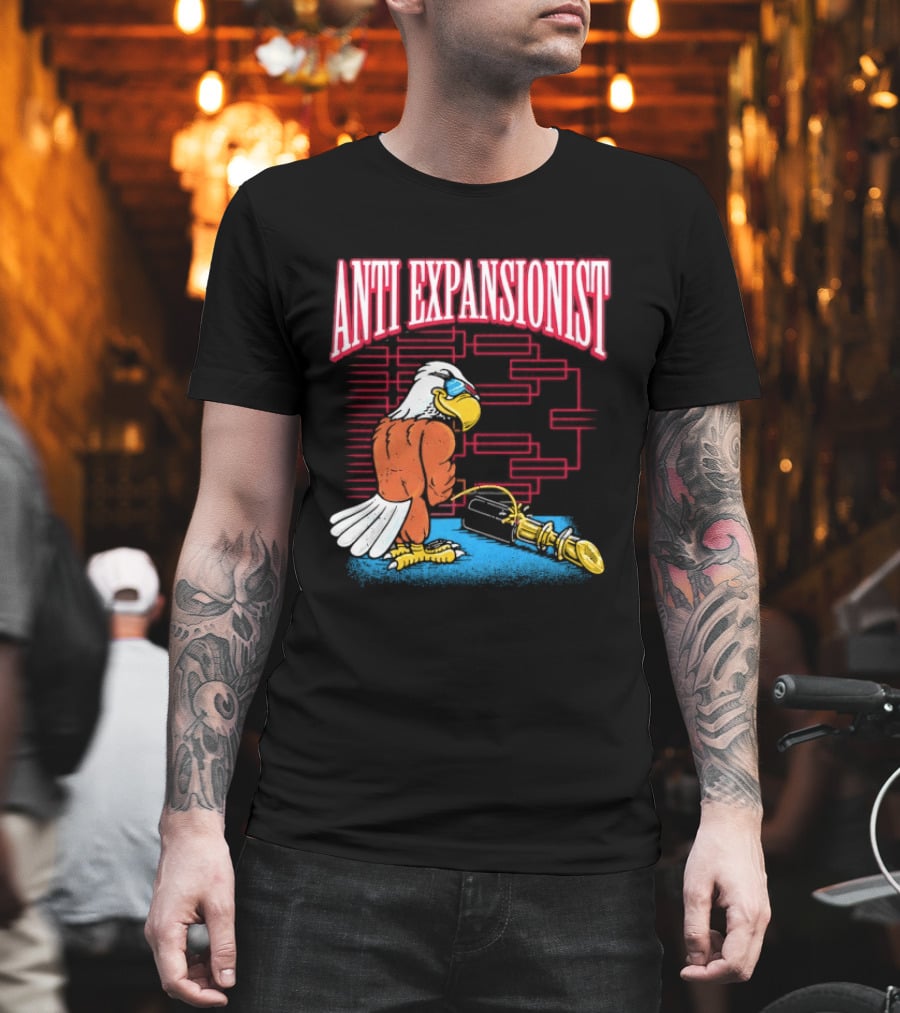 Anti Expansionist Eagle Peeing T-Shirt