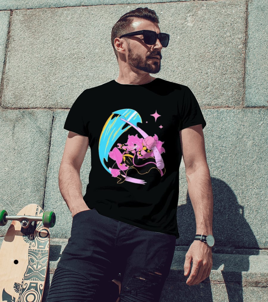 Deltarune Rudebuster Axe Character Slash Attack T-Shirt