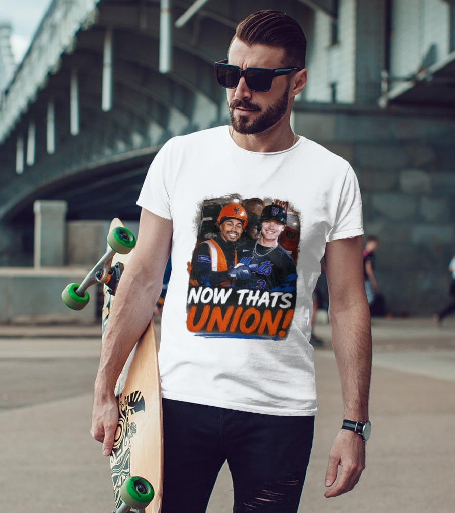 Francisco Lindor Carson Benge New York Mets Now Thats Union T-Shirt