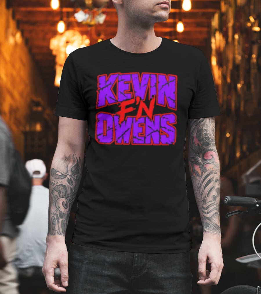 Kevin F'N Owens WWE Superstar Wrestling Fan T-Shirt