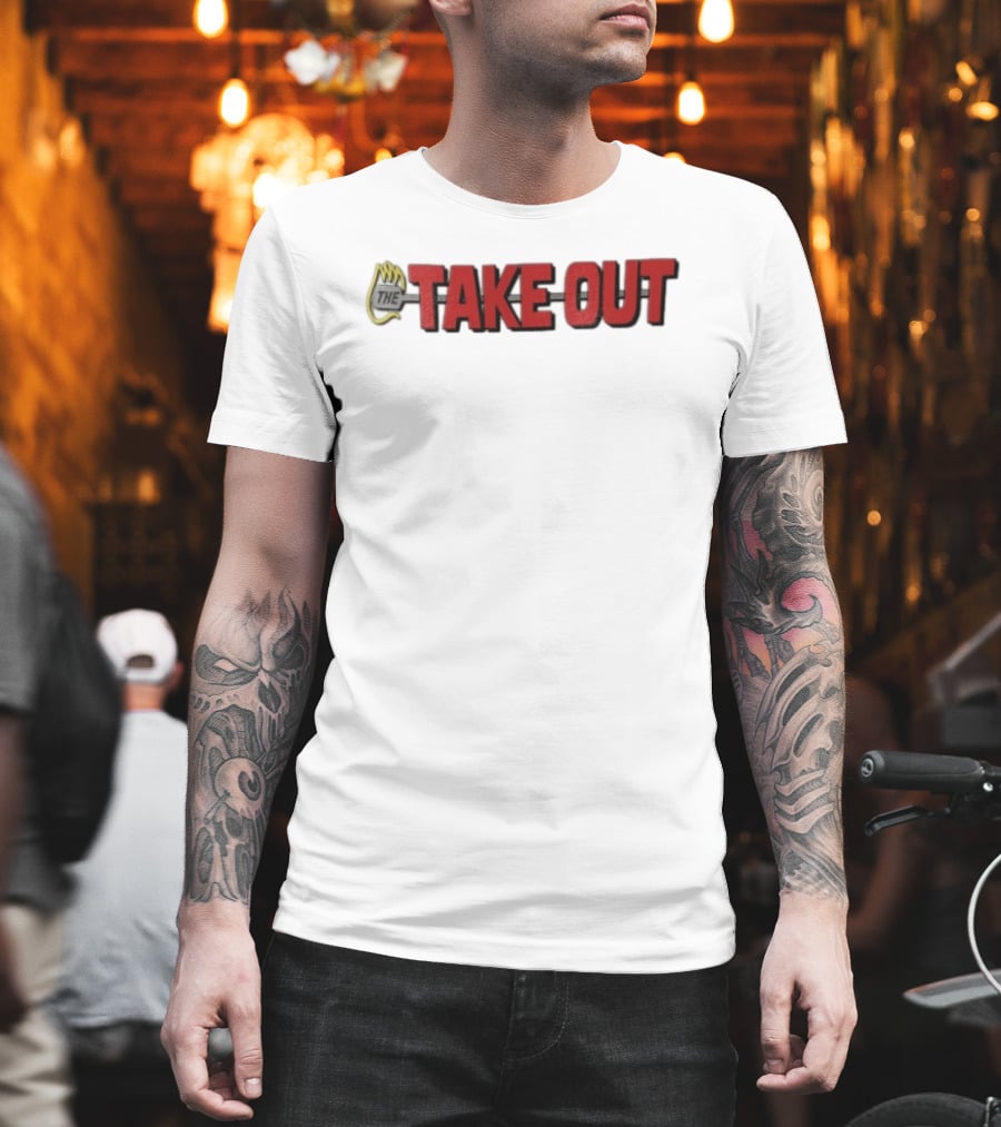 The Take Out Spatula Flame T-Shirt