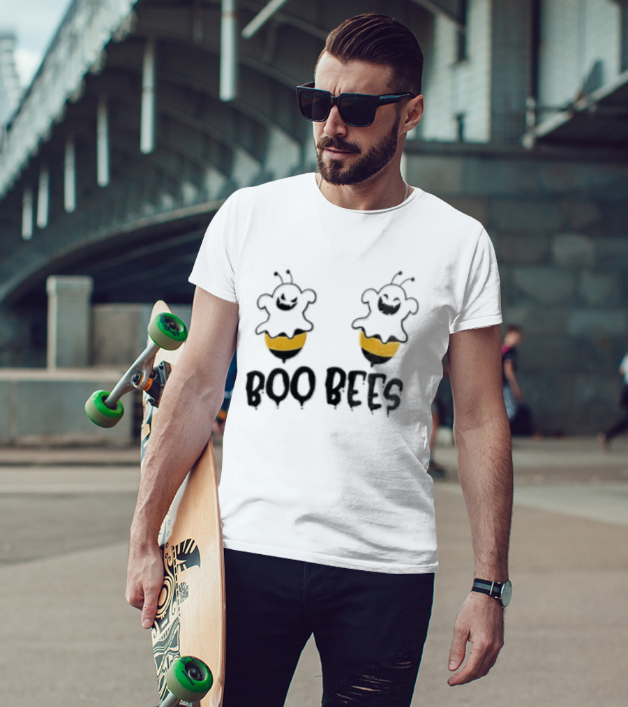 BOO Bees Halloween Ghost Bees Joke T-Shirt