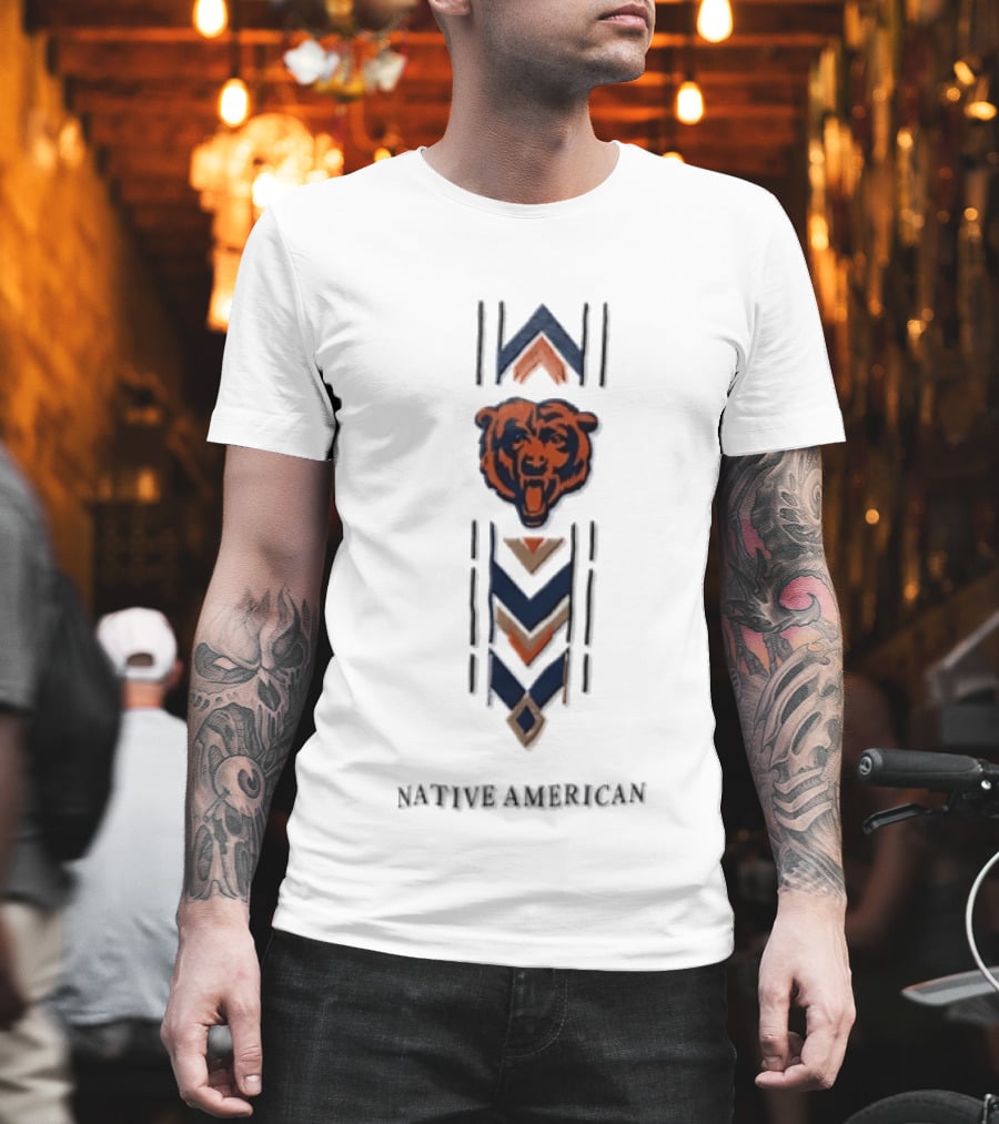 Chicago Bears Native American Heritage Month T-Shirt