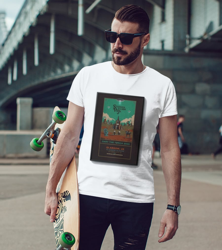 Stephen Wilson Jr. Gary The Torch 2026 Glasgow UK 02 Academy October 19 20 Sorcha Richardson T-Shirt