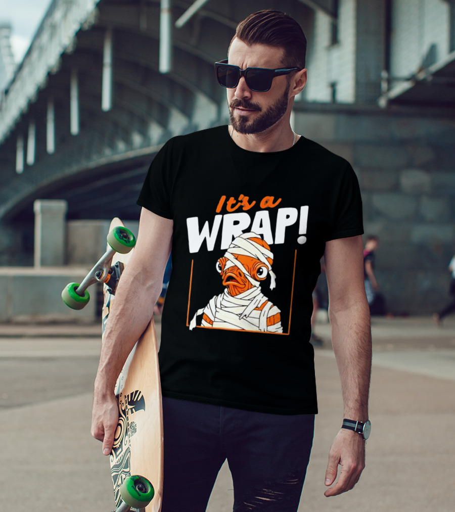 Admiral Ackbar It's A Wrap Mummy Star Wars T-Shirt