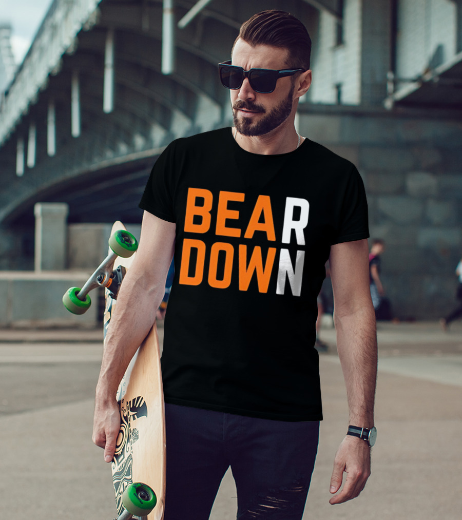 Bear Down Chicago Football Team Spirit T-Shirt