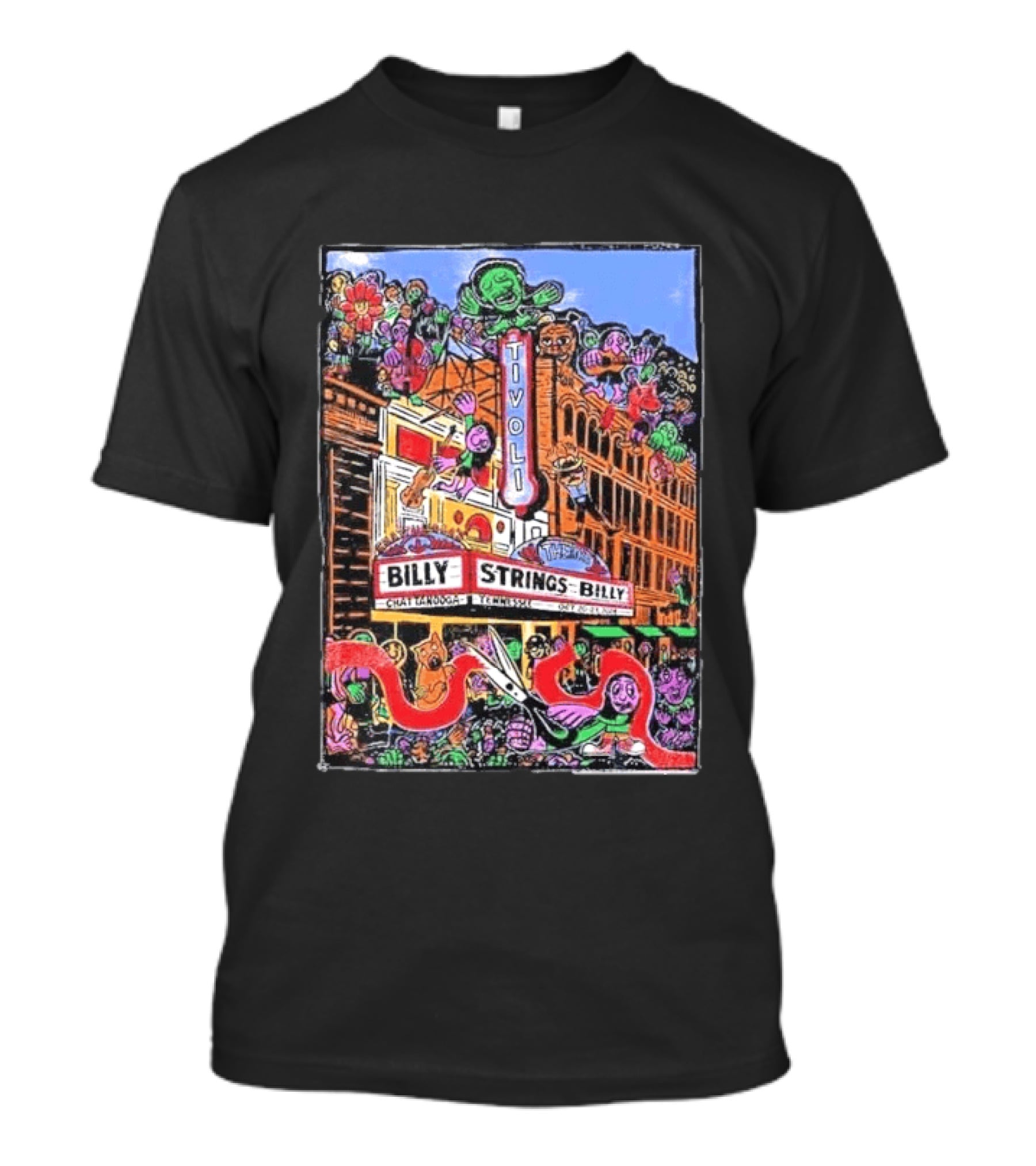 Billy Strings Tivoli Theatre Chattanooga TN October 20th 21th 2026 T-Shirt