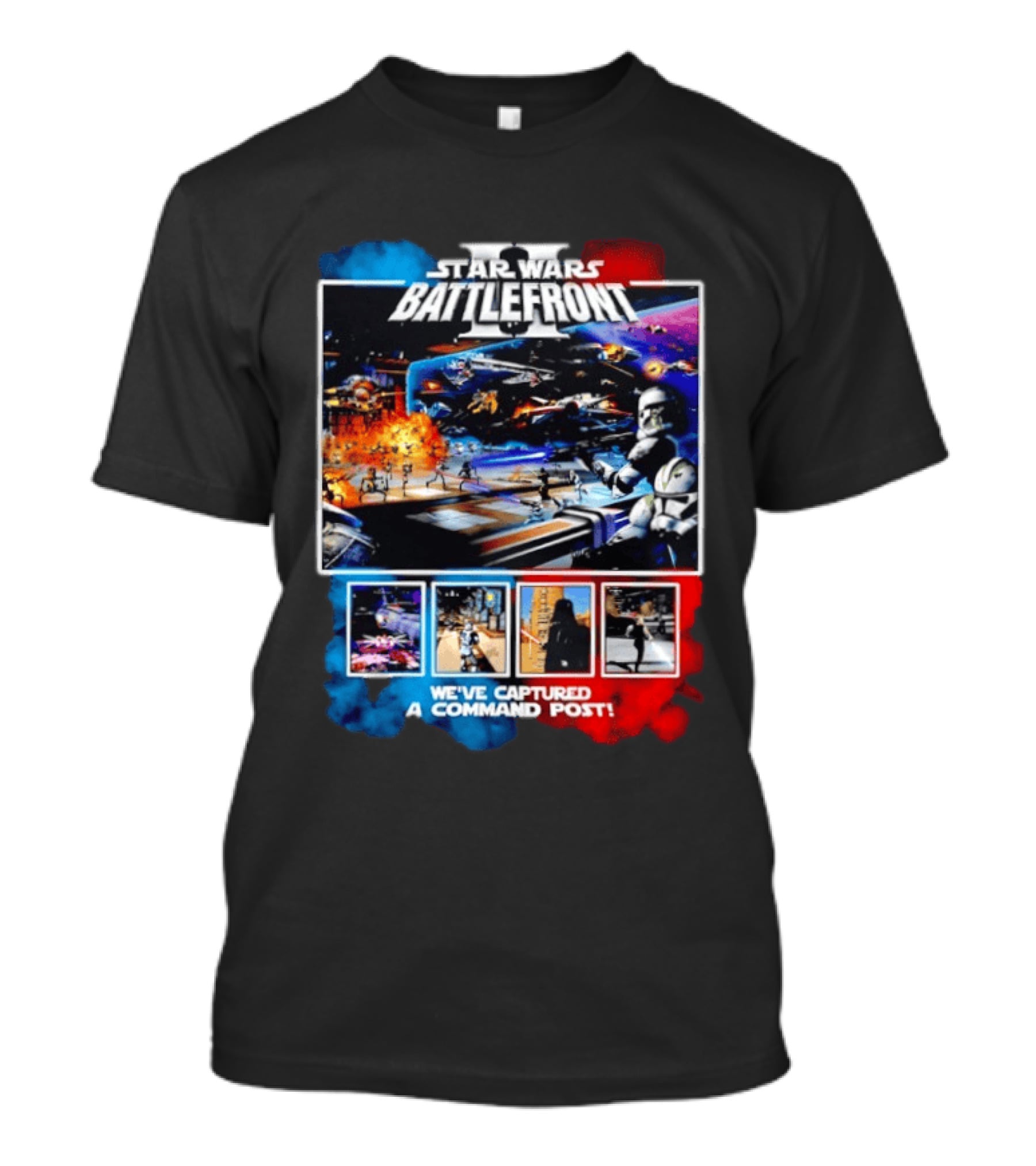 Star Wars Battlefront II We've Captured A Command Post Galactic Warfare T-Shirt