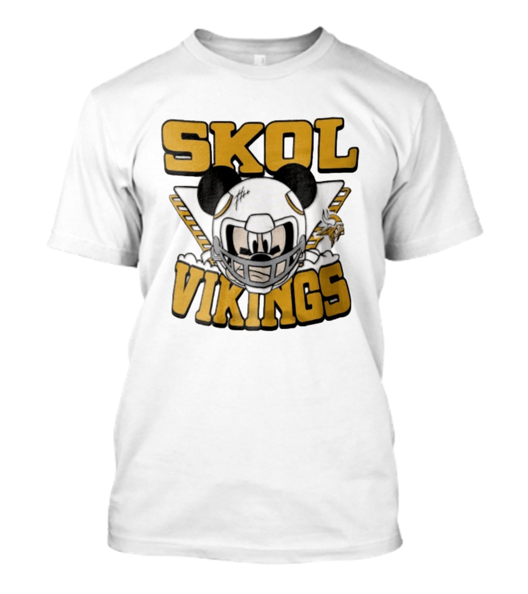 Disney Mickey Mouse Skol Vikings Minnesota Vikings Football T-Shirt