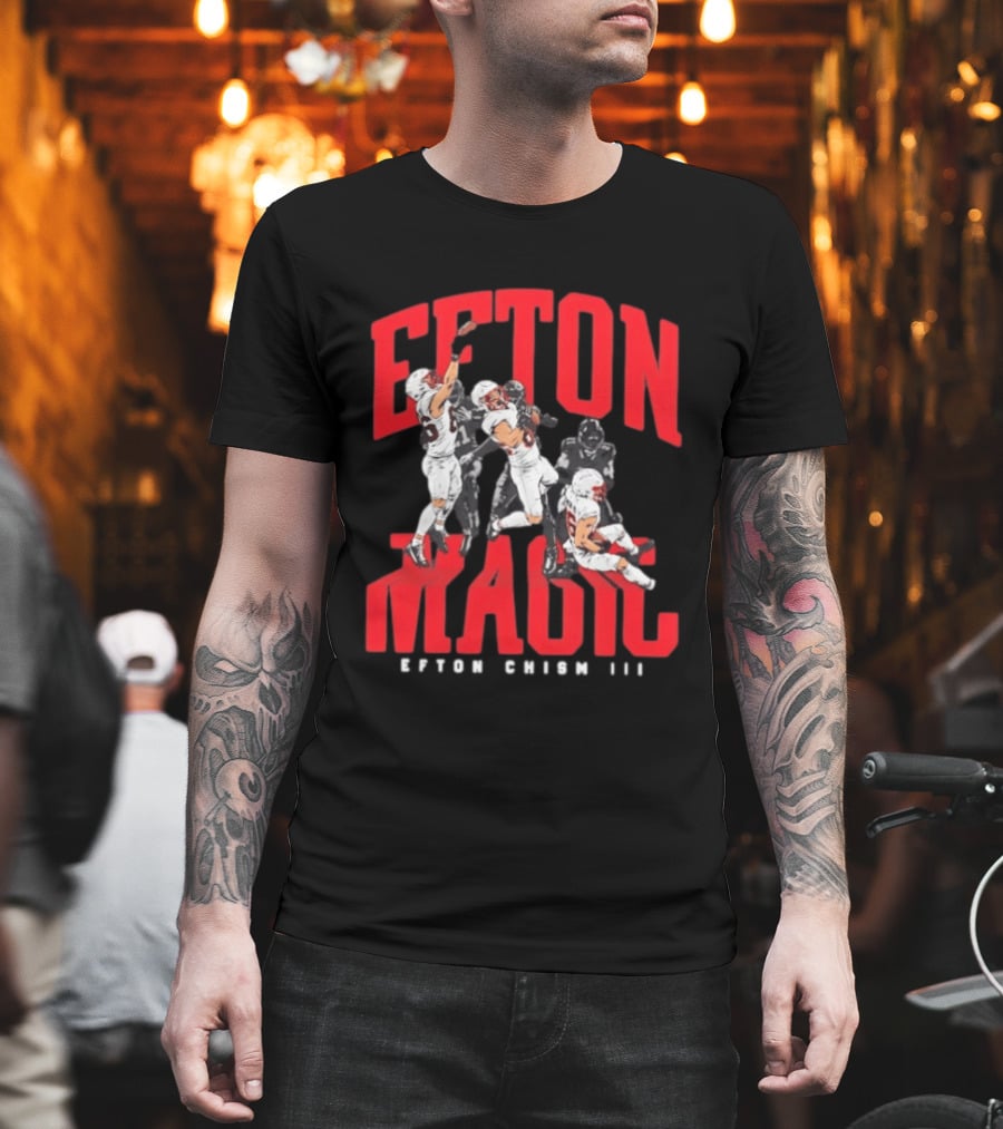 Efton Chism III Magic Football Catch T-Shirt